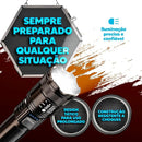 LumenX Pro™ - Lanterna Tática com 10.000 Lúmens