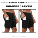 kit 2 Bermudas Academia Masculinas ProFit [COMPRE 1 LEVE 2]