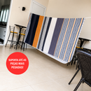Varal Retratil Parede Recolhível Retrátil Roupa 30mt + Ganchos