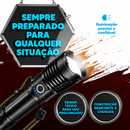 LumenX Pro™ - Lanterna Tática com 10.000 Lúmens