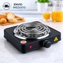 Fogão Elétrico Cooktop 1 Boca 1000W Portátil Camping | Linha Premium