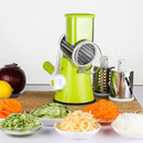 Fatiador e Ralador 3 em 1 com 3 Lâminas Inox para Legumes, Frutas e Queijos