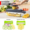 Fatiador de cozinha multifuncional profissional em aço inoxidável 16 em 1