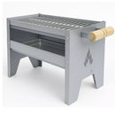 Churrasqueira Galvanizada Compacta Portátil FORGE GRILL Prateada (50% OFF)
