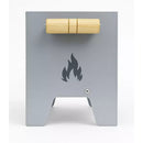 Churrasqueira Galvanizada Compacta Portátil FORGE GRILL Prateada (50% OFF)