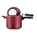 Panela de Pressão 4,5L Antiaderente Com Visor Superior Grande MTA Grafite/Cereja/Baunilha