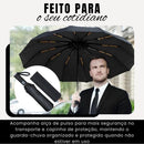 Super Guarda Chuva Automático Grande Reforçado Contra Vento Impermeável Linha Premium