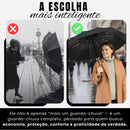 Super Guarda Chuva Automático Grande Reforçado Contra Vento Impermeável Linha Premium